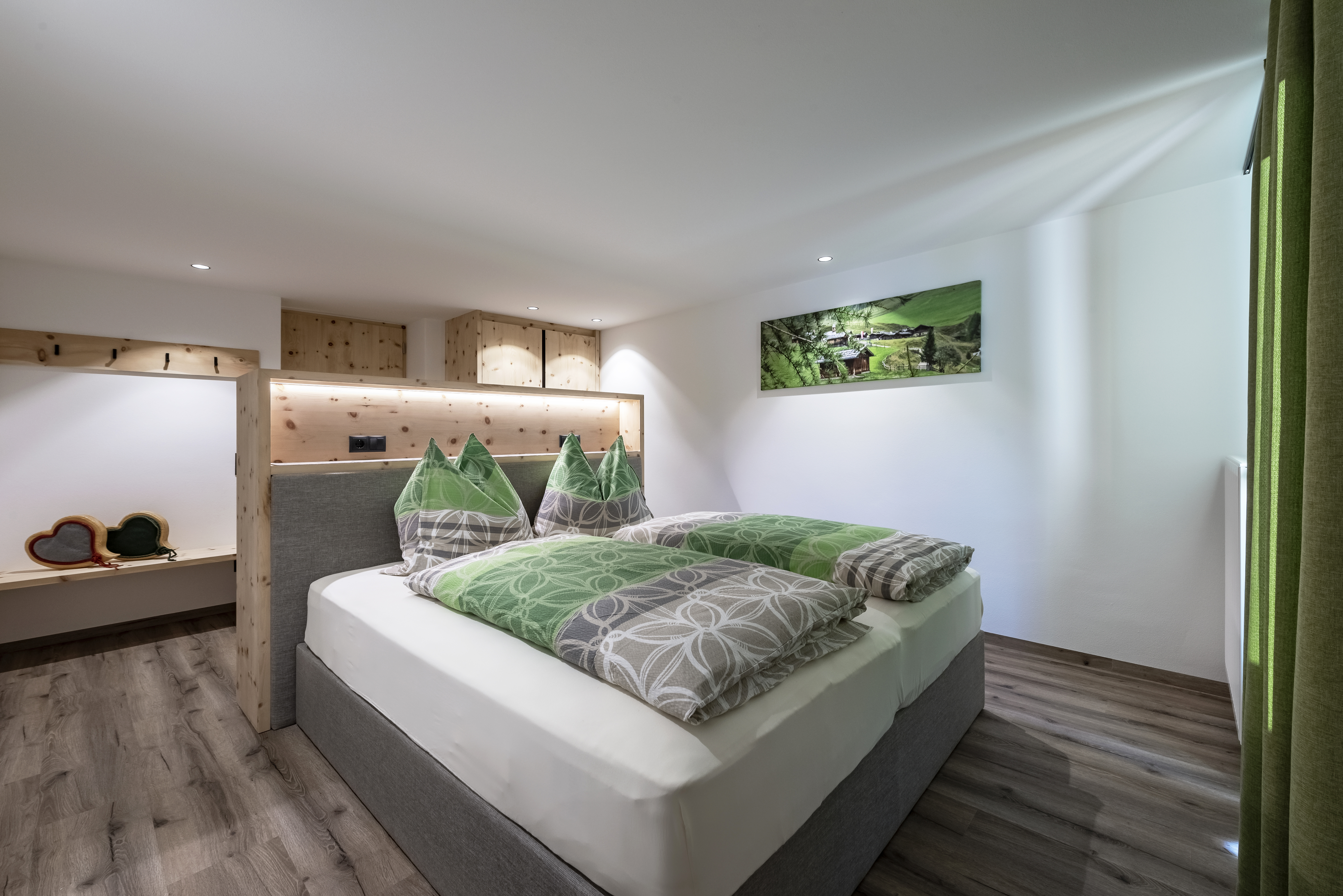 Mesnerhof Vals Presentazione delle stanze Zirmstube