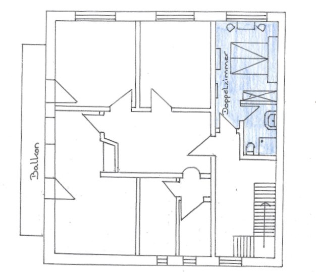 Ronacherhof Presentazione delle stanze Camera doppia "Monte Cristallo"