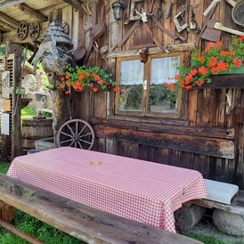 Ferien Bauernhof: Garten - Ferienwohnungen Oberwieserhof