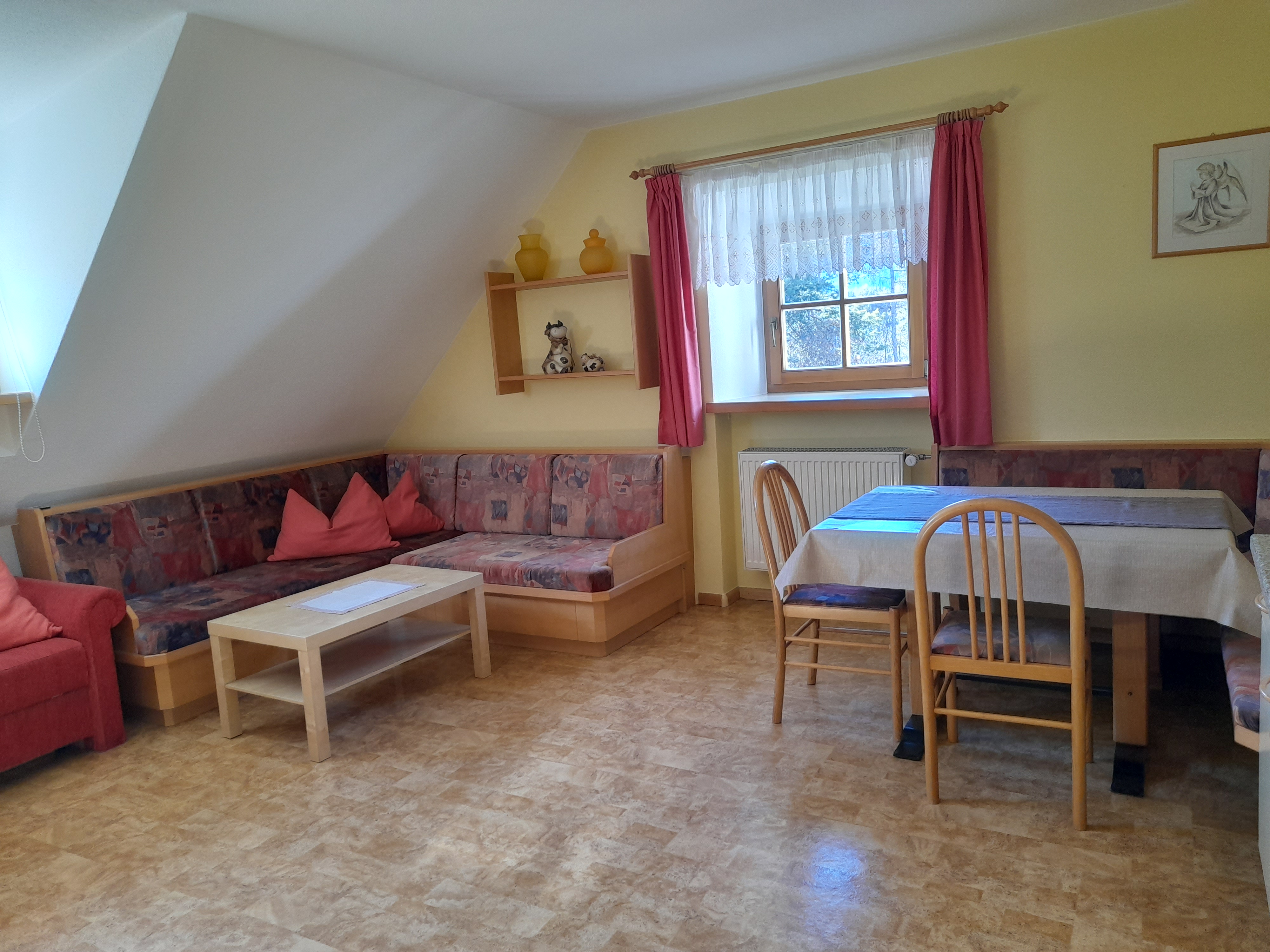 vakantie op de boerderij - Schwimmen - Küche Wohnung 1 - Ferienwohnungen Oberwieserhof