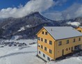 Ferien Bauernhof: Winter im Bergglück: Schneesichere Skigebiete sind nur einen Steinwurf entfernt. - Panoramahof Bergglück