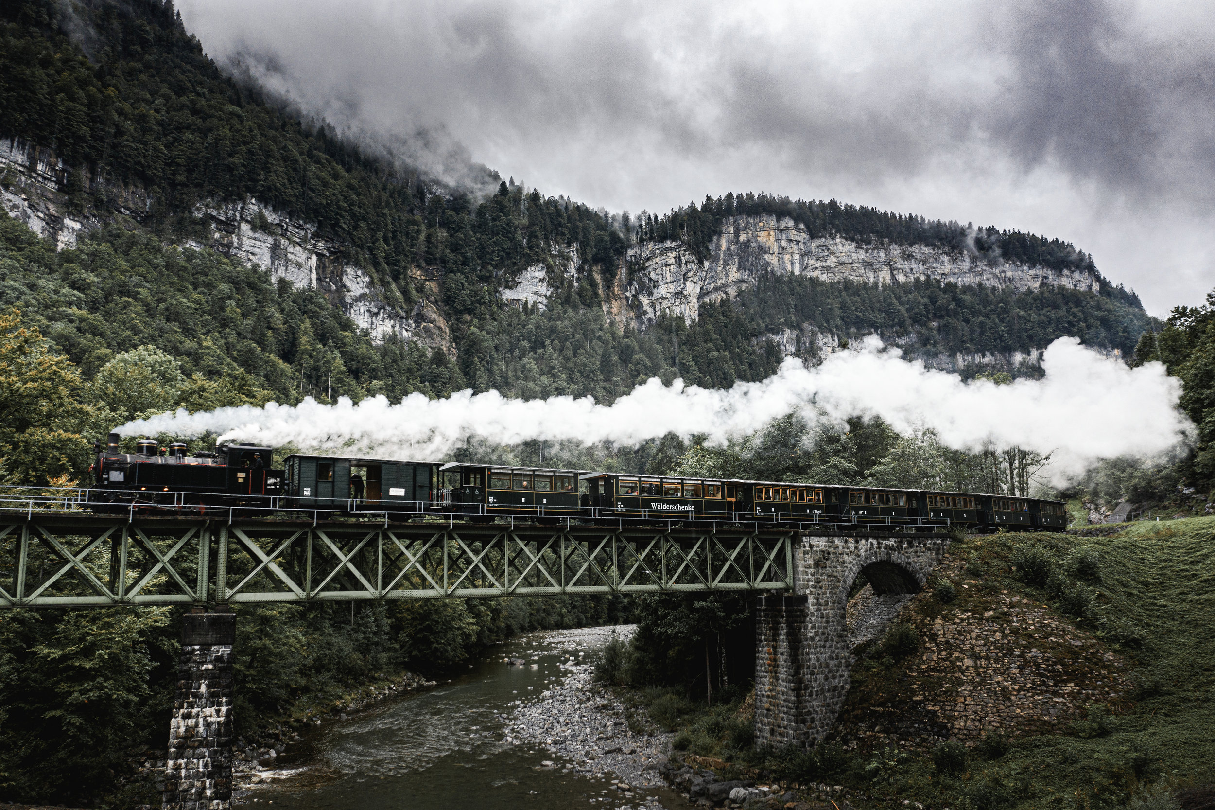 Panoramahof Bergglück Bestemmingen Bos spoorlijn