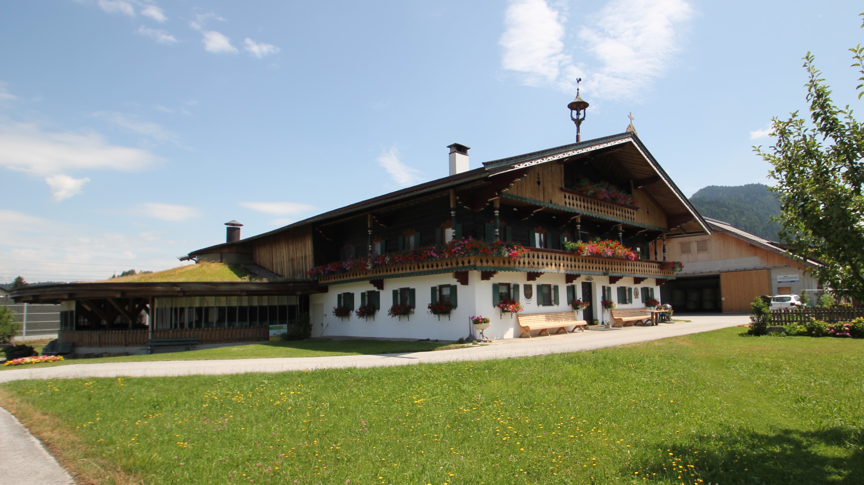 vakantie op de boerderij - Schwimmen - Erbhof Schwoicherbauer