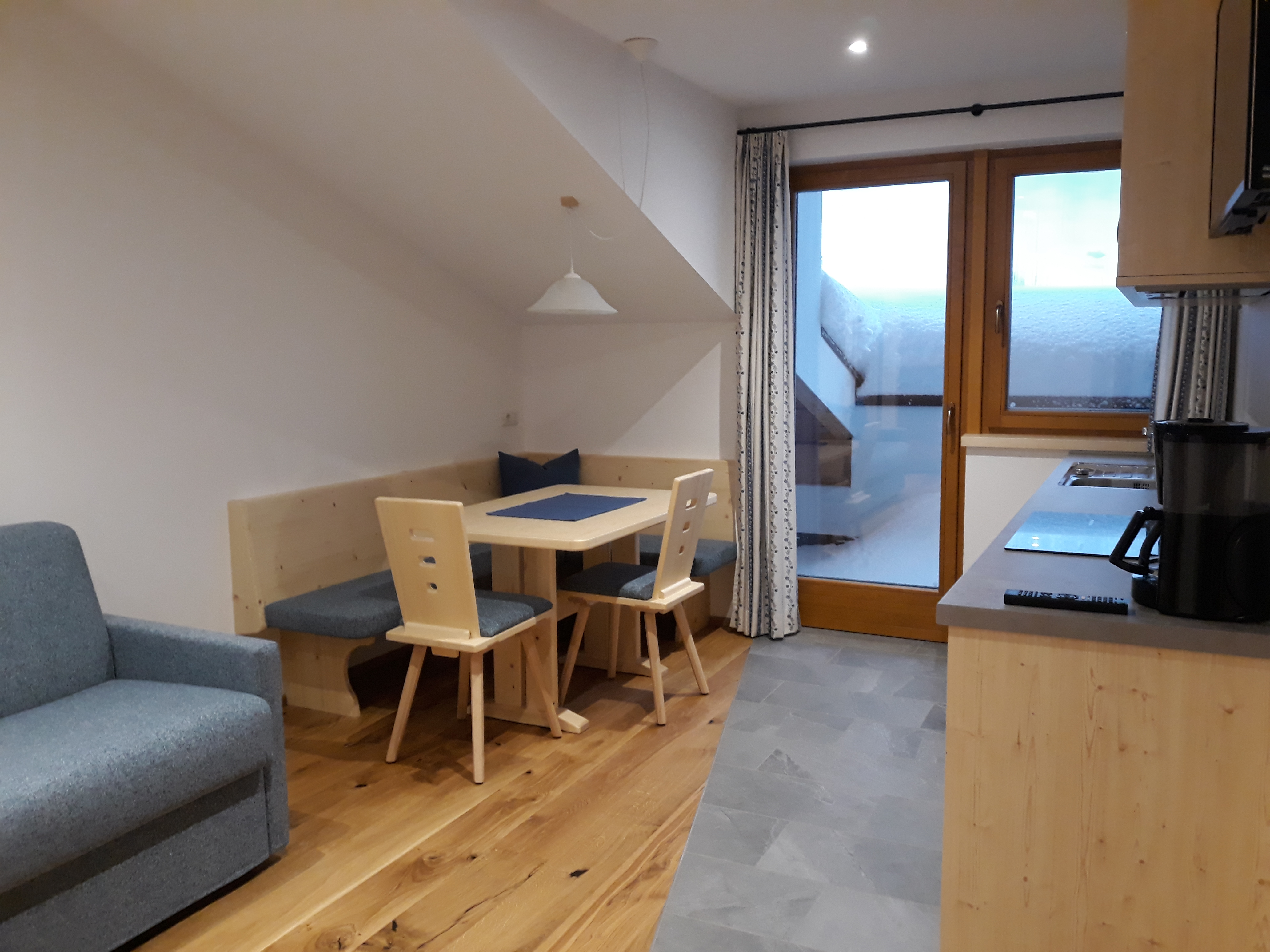 Ferien Bauernhof: Appartement DÄMMERUNG für 2-4 Personen - Veiderhof