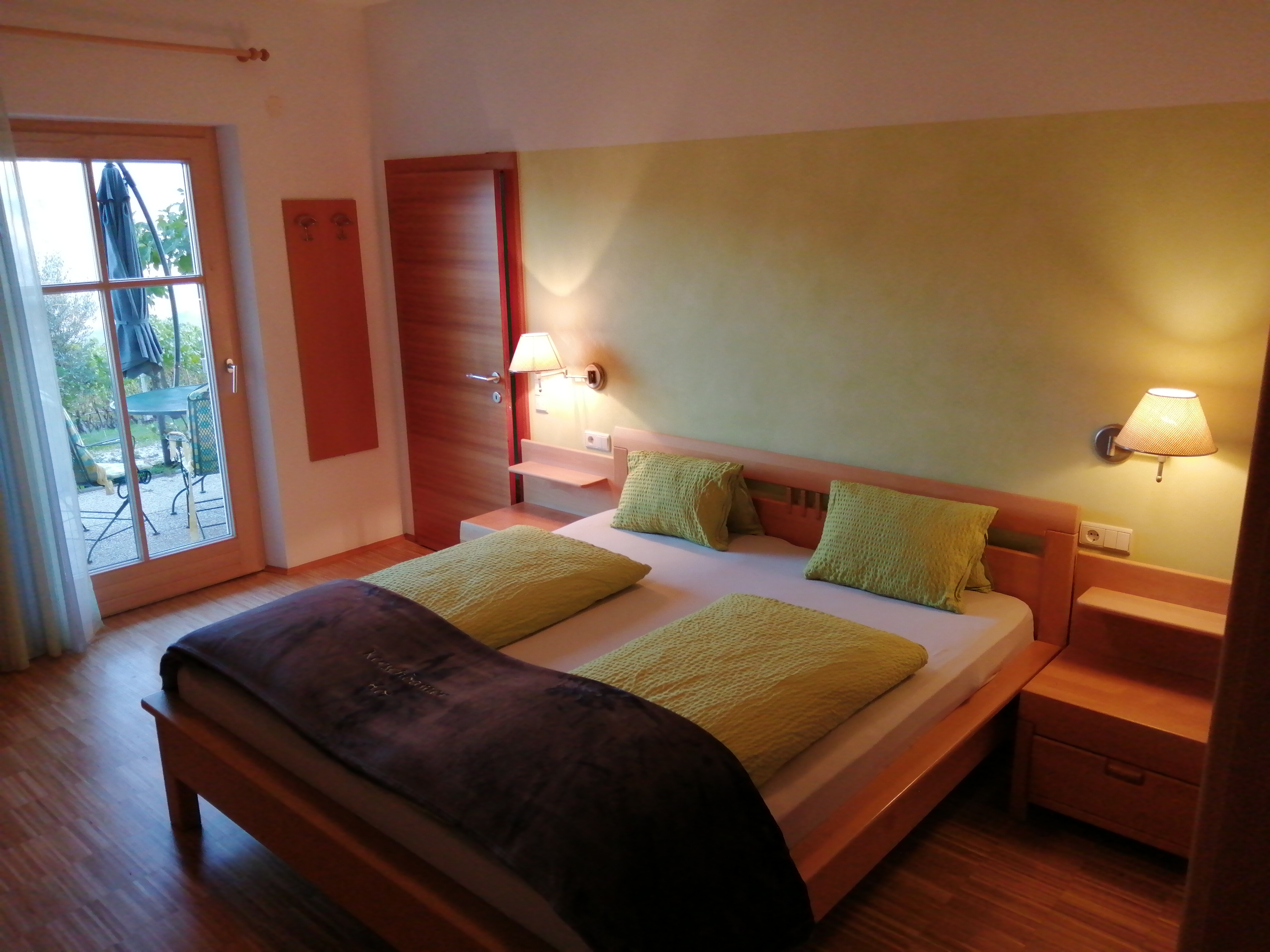 Kerschbamerhof im Süden Südtirols Presentatie van de kamers Vakantieappartement Merlot