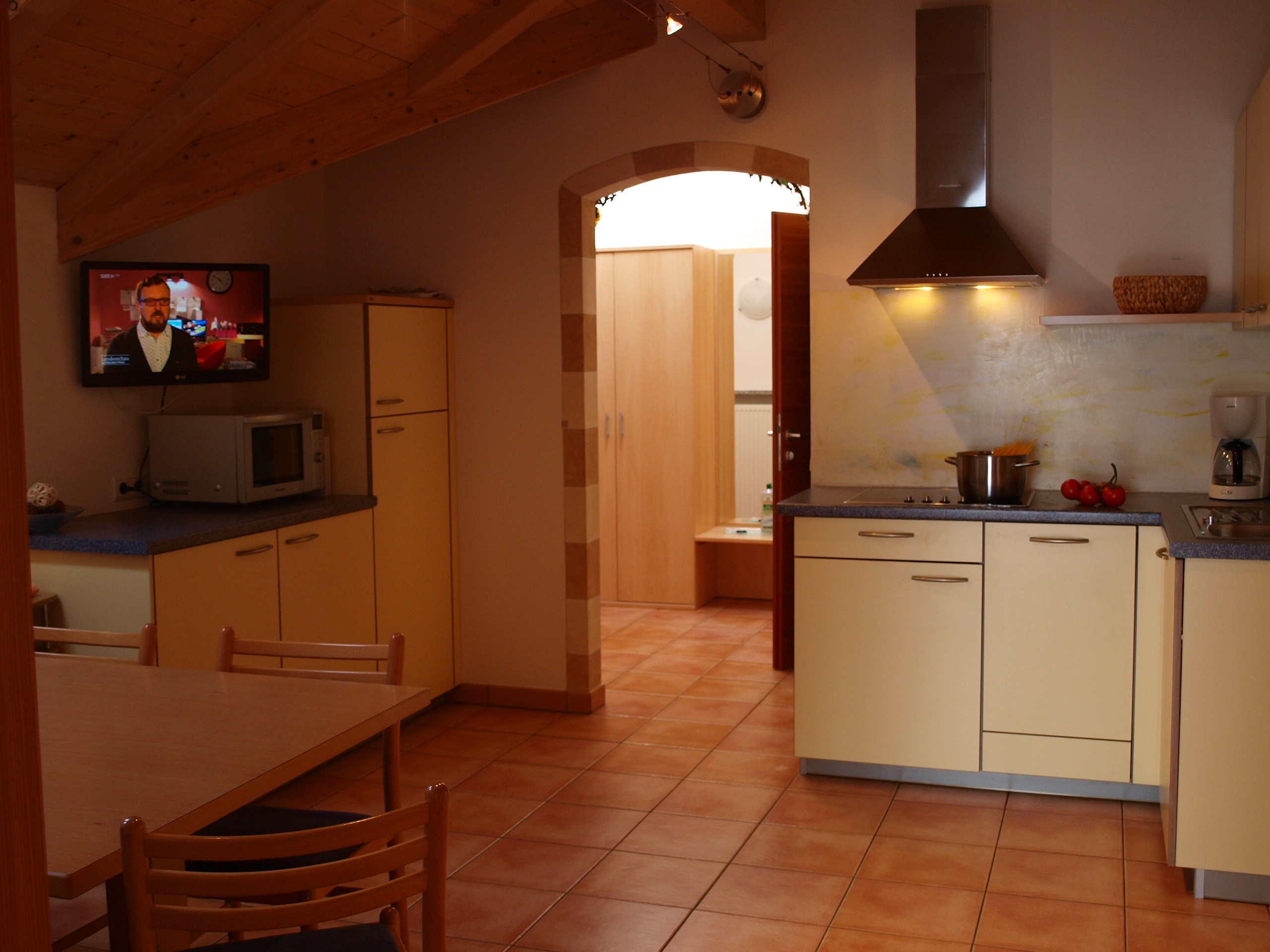 Kerschbamerhof im Süden Südtirols Presentatie van de kamers Vakantieappartement Pink Lady