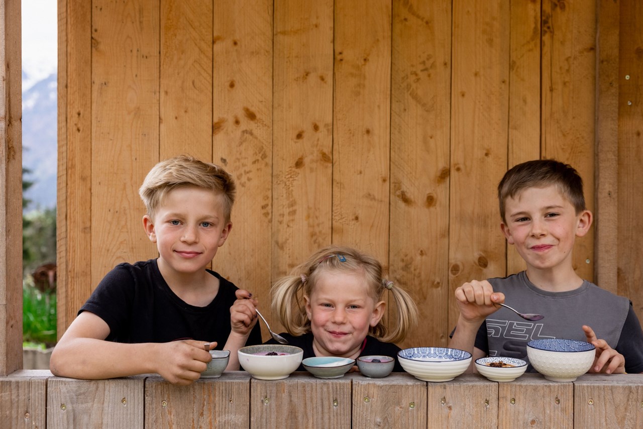 Bio-Bergbauernhof Weger gastheer Je gastgezin Weger 