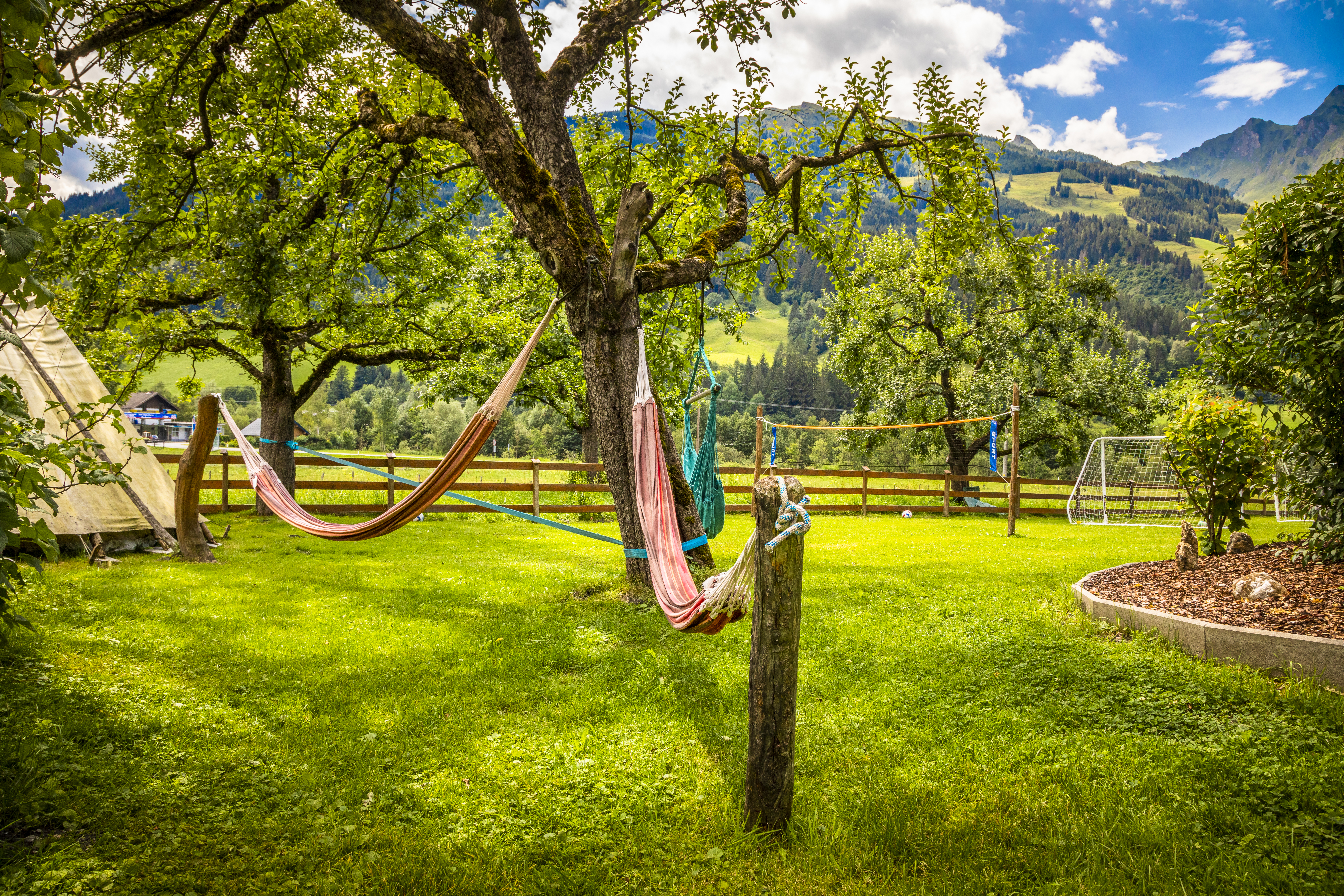 Ferien Bauernhof: Die Seele baumeln lassen in der Hängematte - Bio-Ferien-Bauernhof Moarbauer
