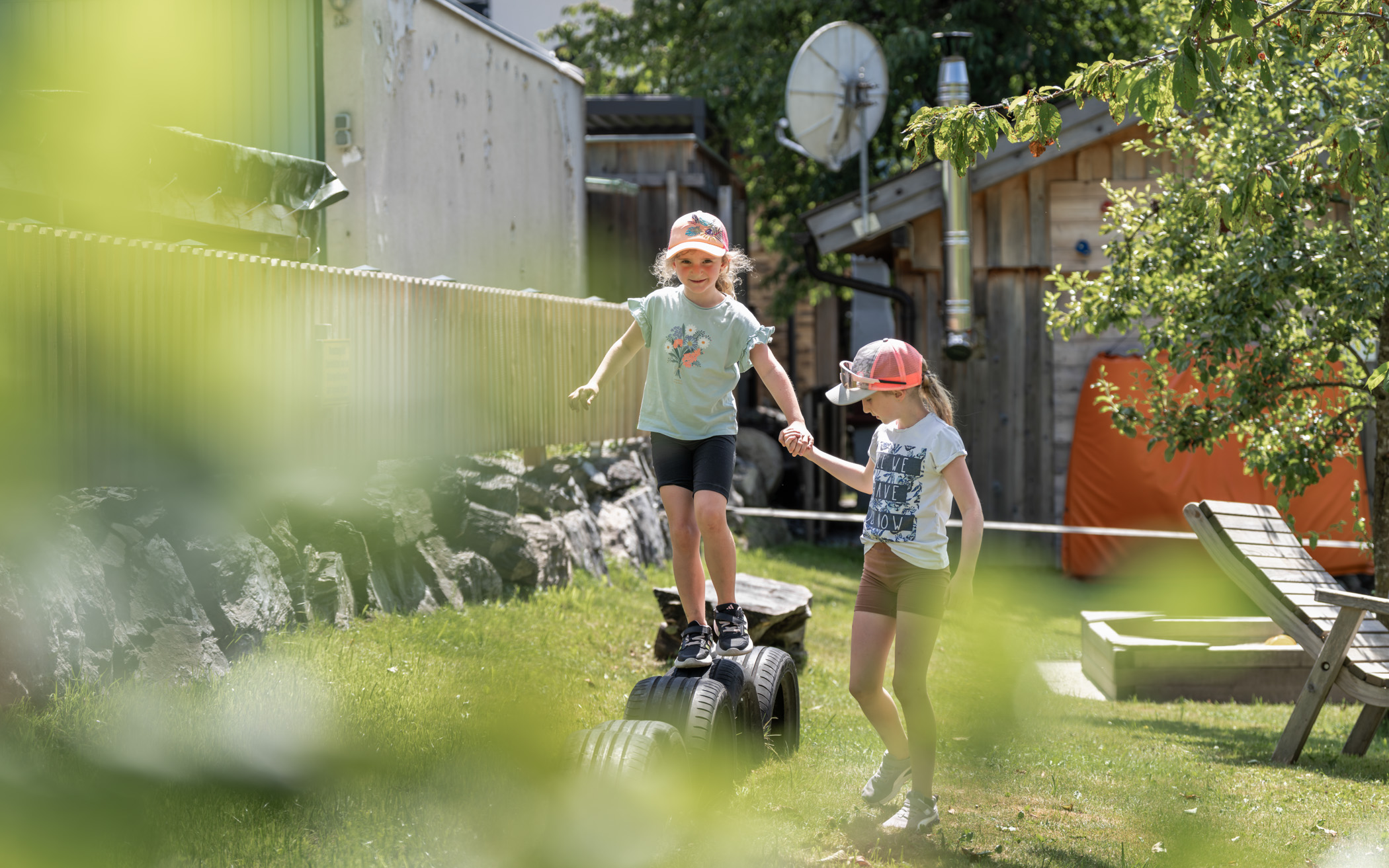 Ferien Bauernhof: Spielplatz - Tobhartbauer - Summer