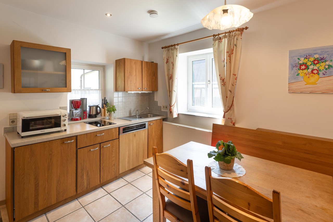 Landhaus Bender  Présentation des chambres Le bonheur en famille avec 2 chambres, terrasse et jardin