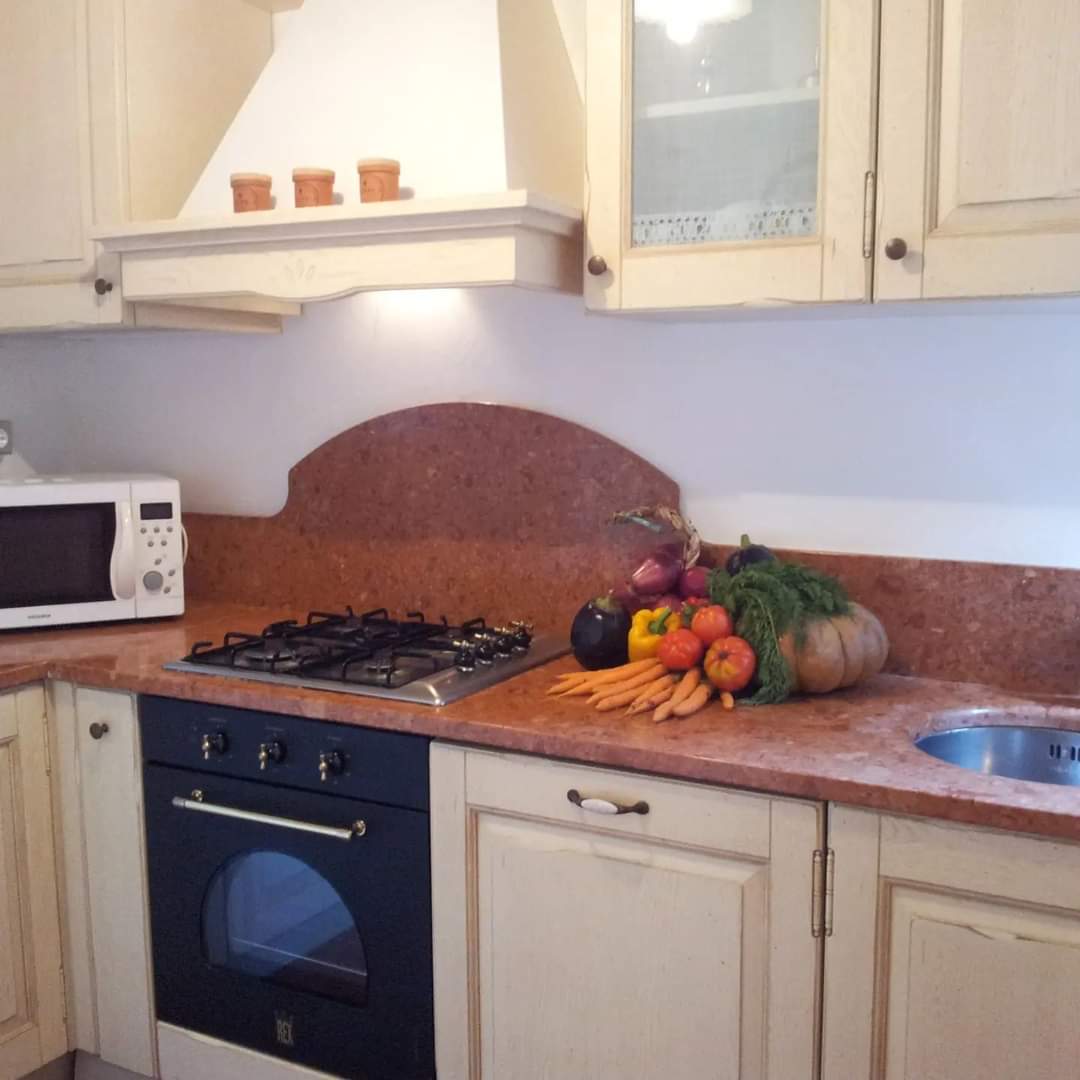 Ferien Bauernhof: Cucina appartamento il Focarile - Bauernhaus Le Cerbonche