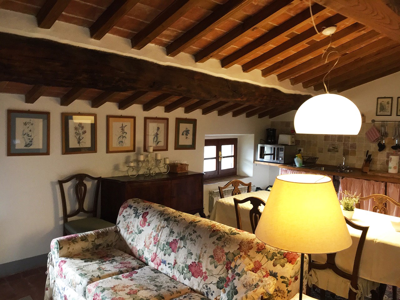 Agriturismo Al Palazzaccio Prezentace místností Byt Volpe