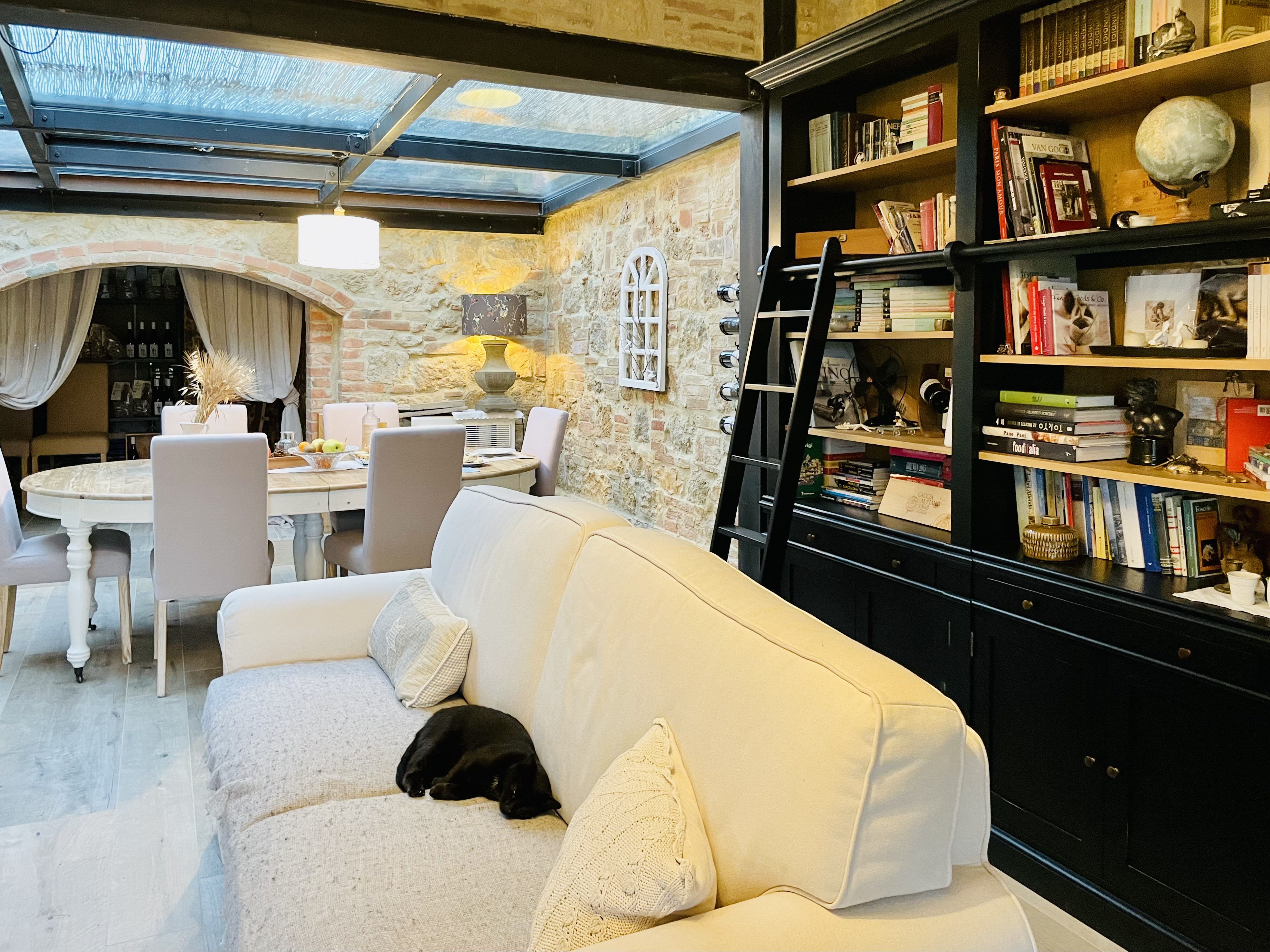 Ferien Bauernhof: Living room - Vento d'Orcia