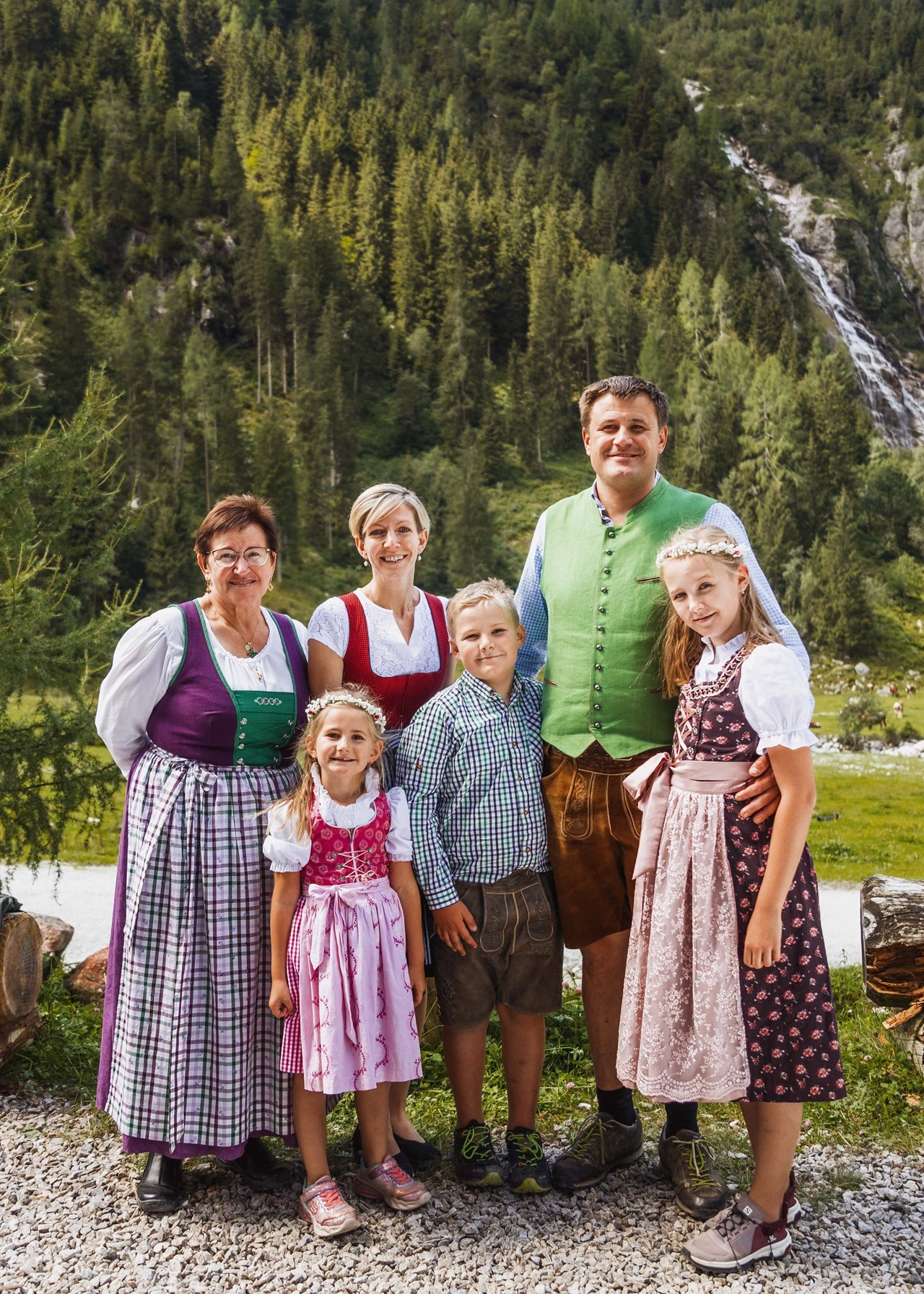 Hauserhof gostitelj Družina Blaikner