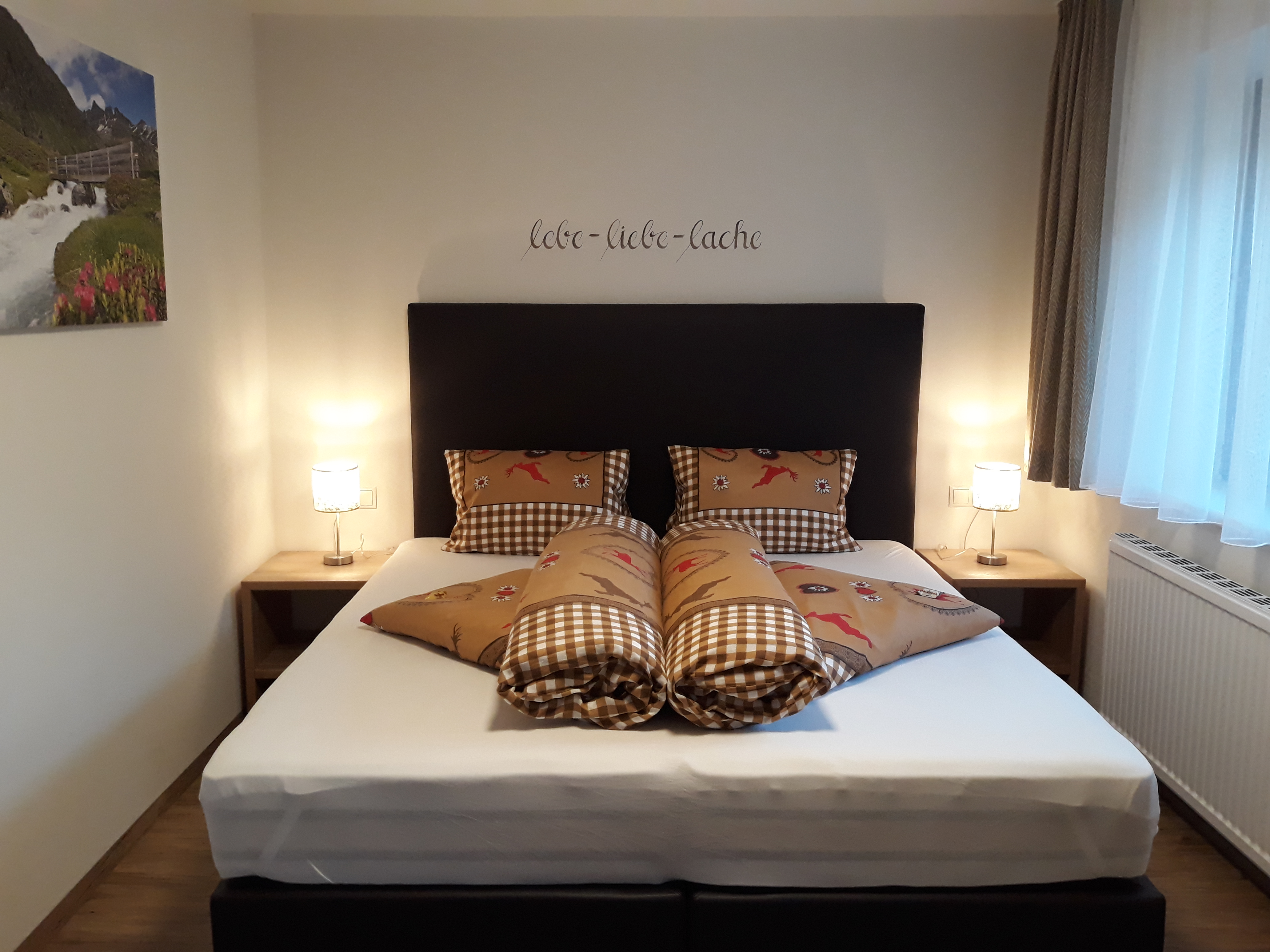 Urlaub auf dem Bauernhof - Bartholomäberg - Schlafzimmer - Alblerhof