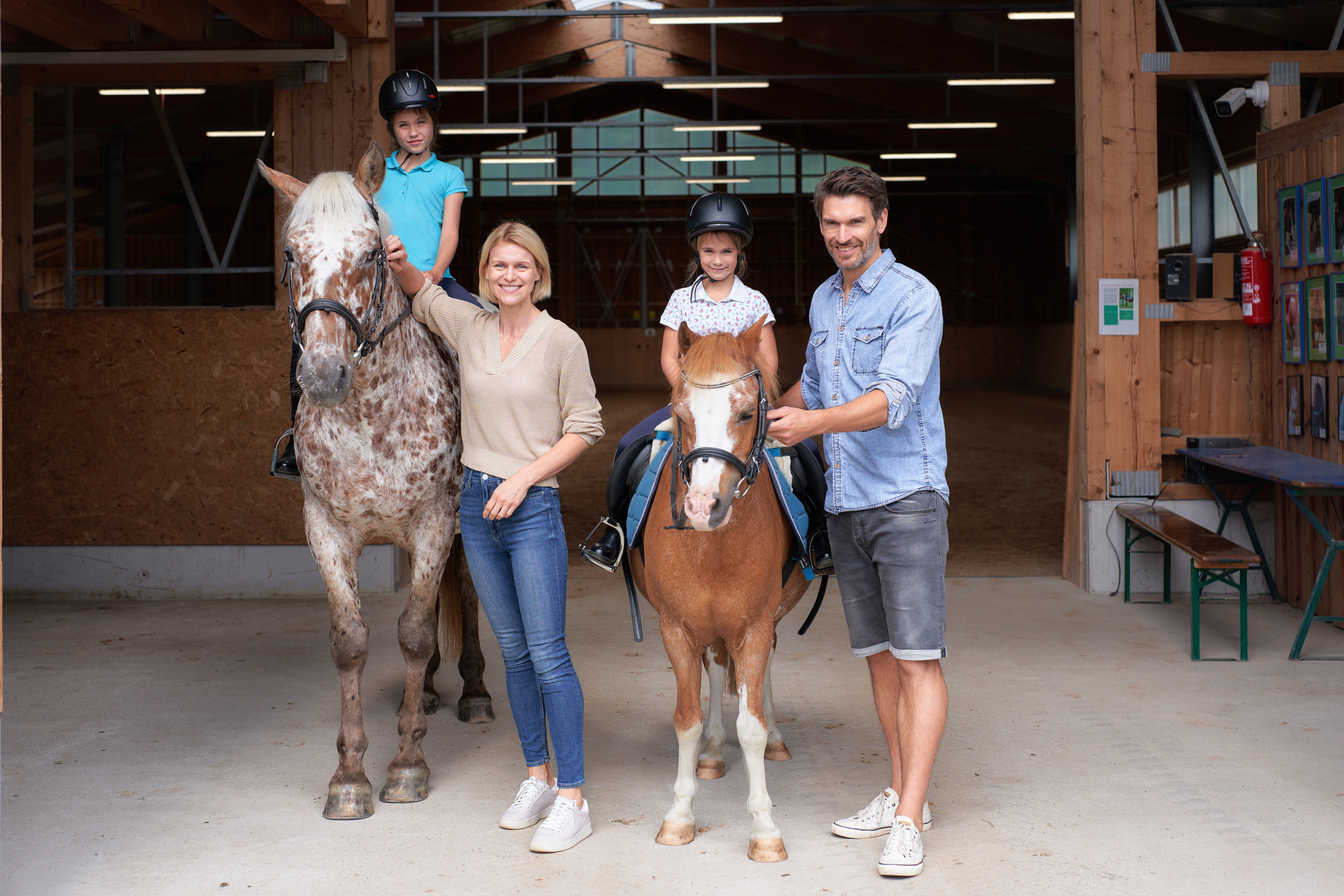 Familienhotel Schreinerhof - 4 Sterne Superior  unsere Tiere Unsere Pferde 
