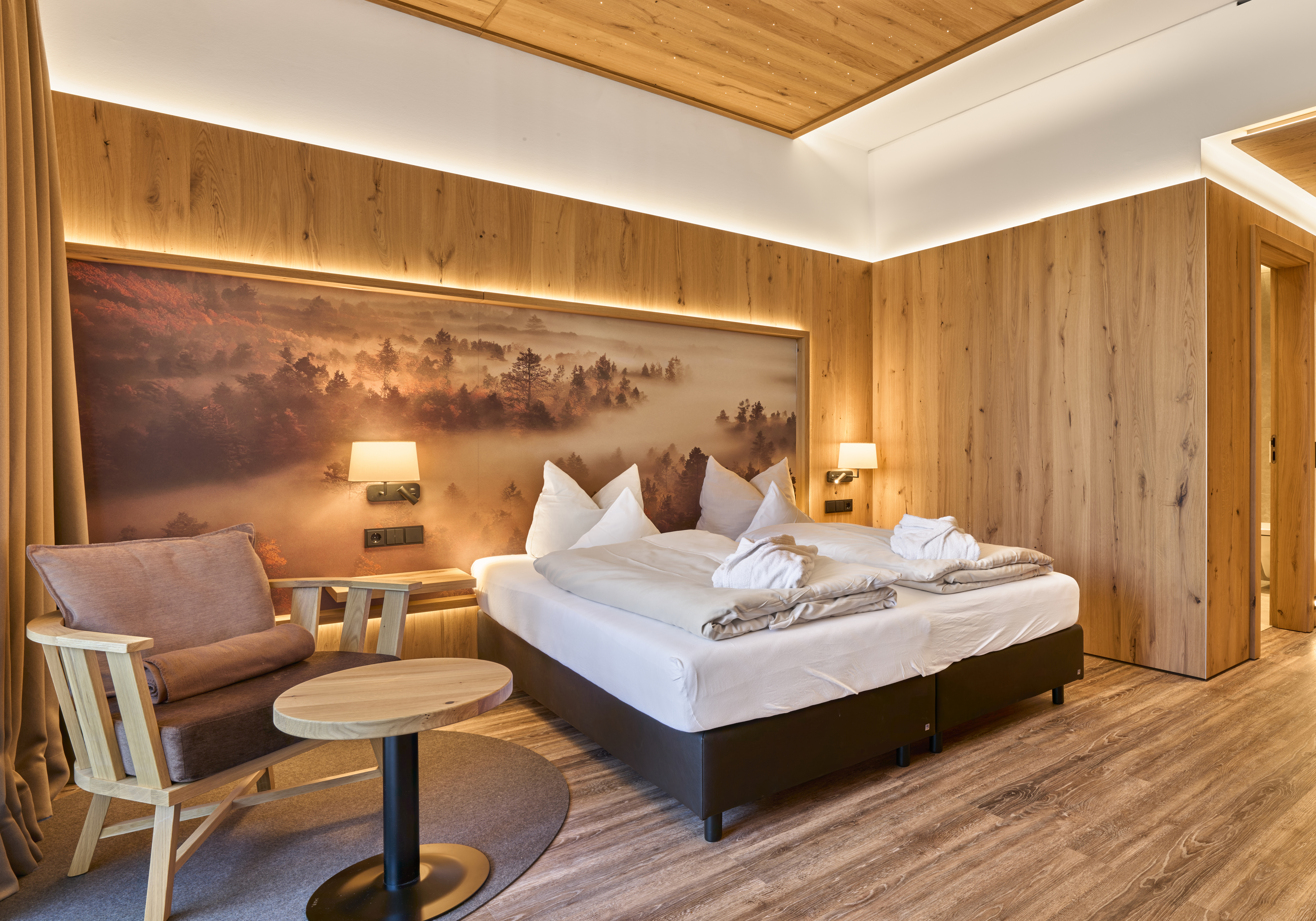 Familienhotel Schreinerhof - 4 Sterne Superior  Vorstellung der Zimmer Doppelzimmer Deluxe