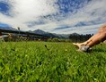 Bauernhofurlaub-Angebot: Gartenlounge  - Sommer - Wellnesstage im Ötztal