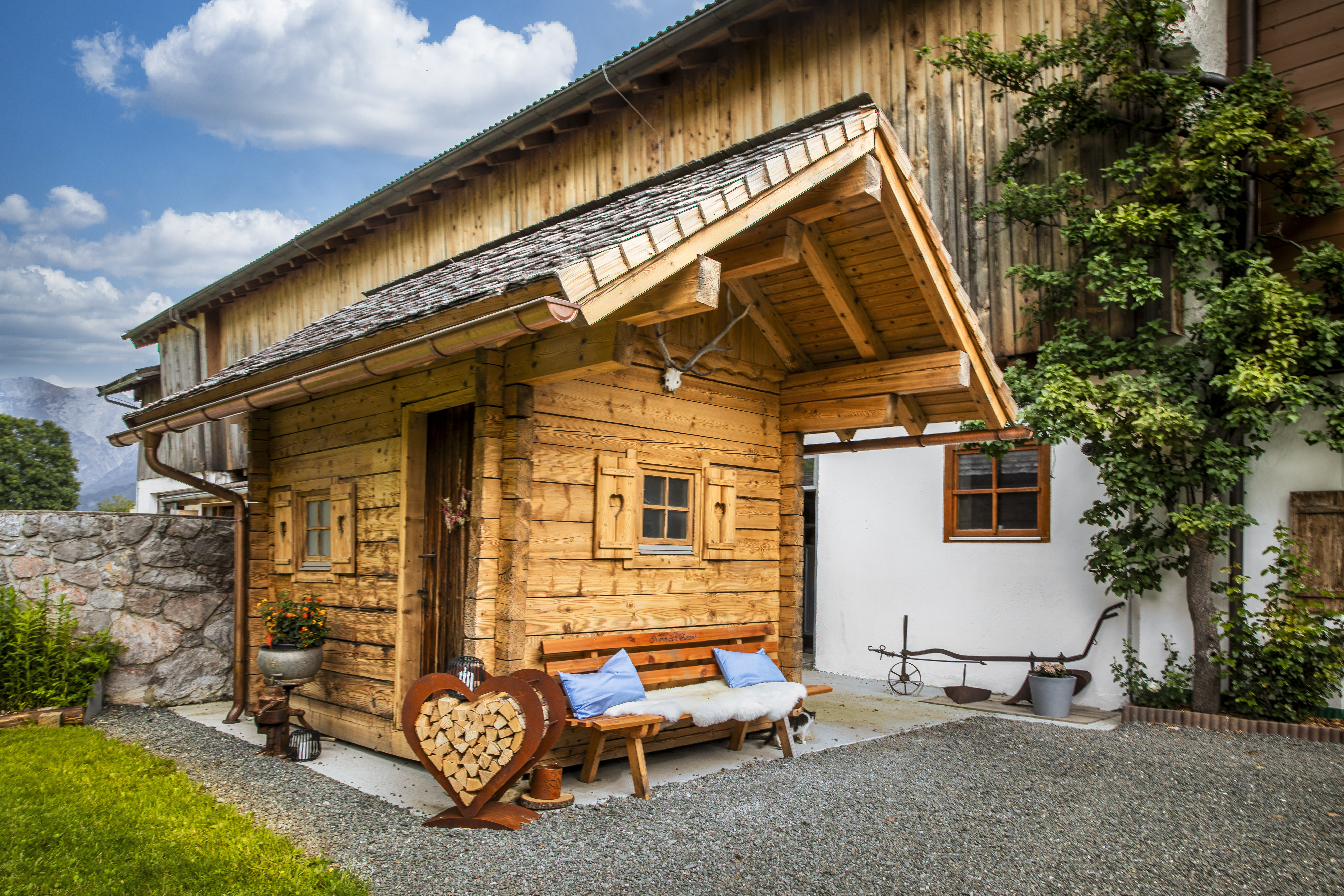 Ferien Bauernhof: Appartement Vorderkasbichlhof - Pension Schmiderer - Area esterna