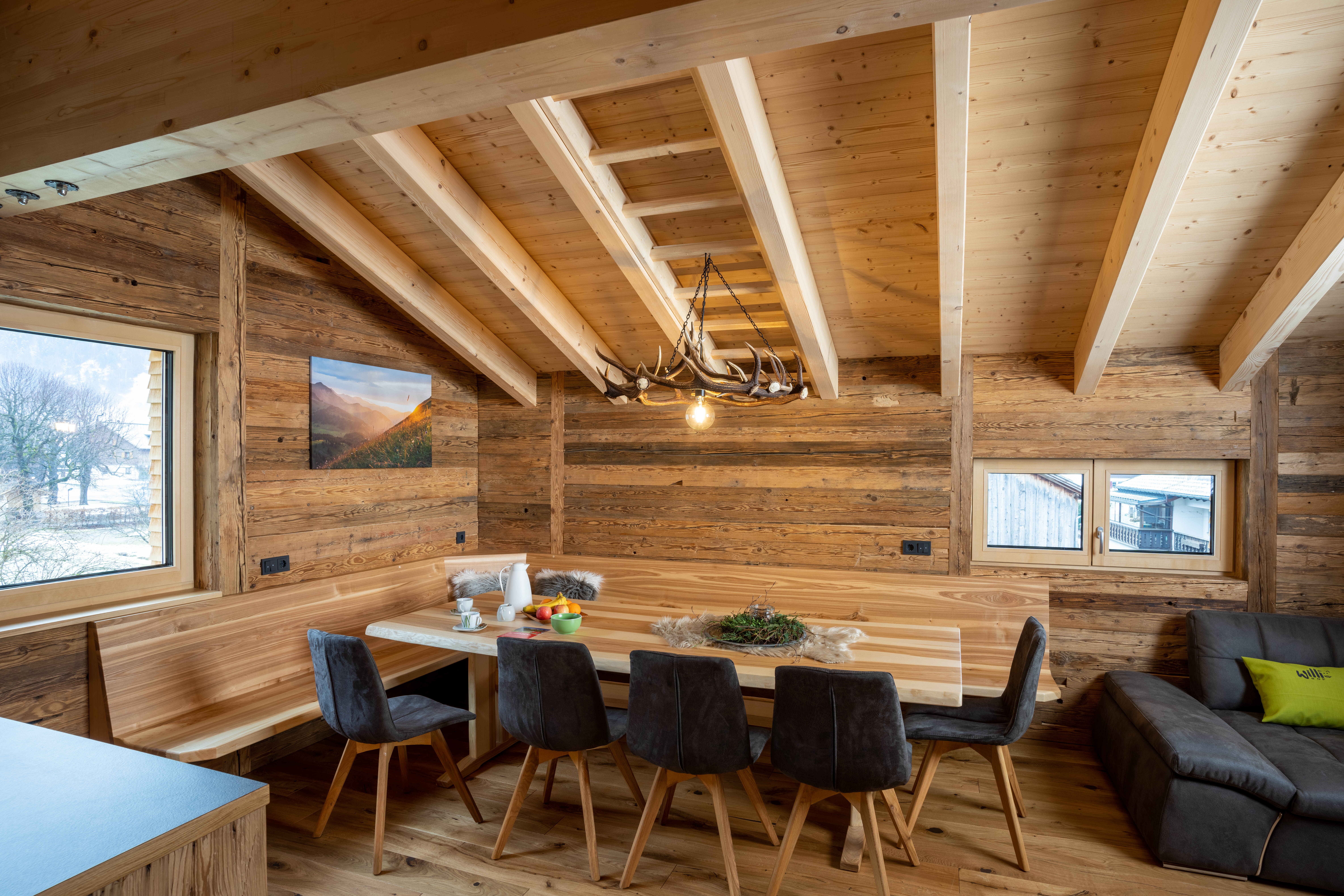 Urlaub auf dem Bauernhof - Bartholomäberg - Wohnküche - Willihof