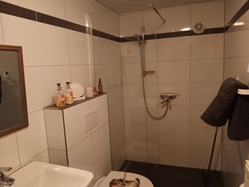 Sonnenscheinhof Alpakas  Vorstellung der Zimmer Badezimmer