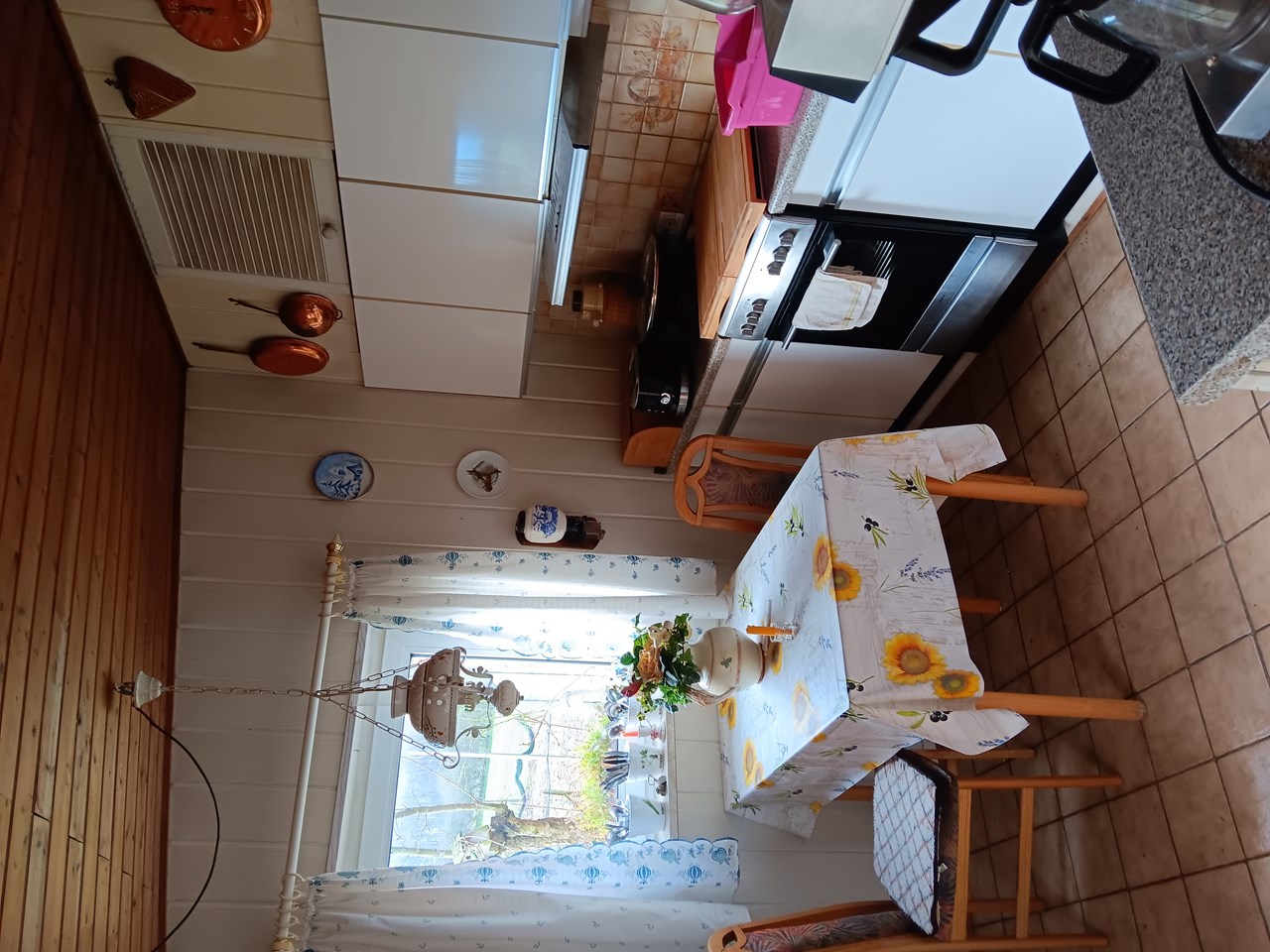 Sonnenscheinhof Alpakas  Vorstellung der Zimmer Küche