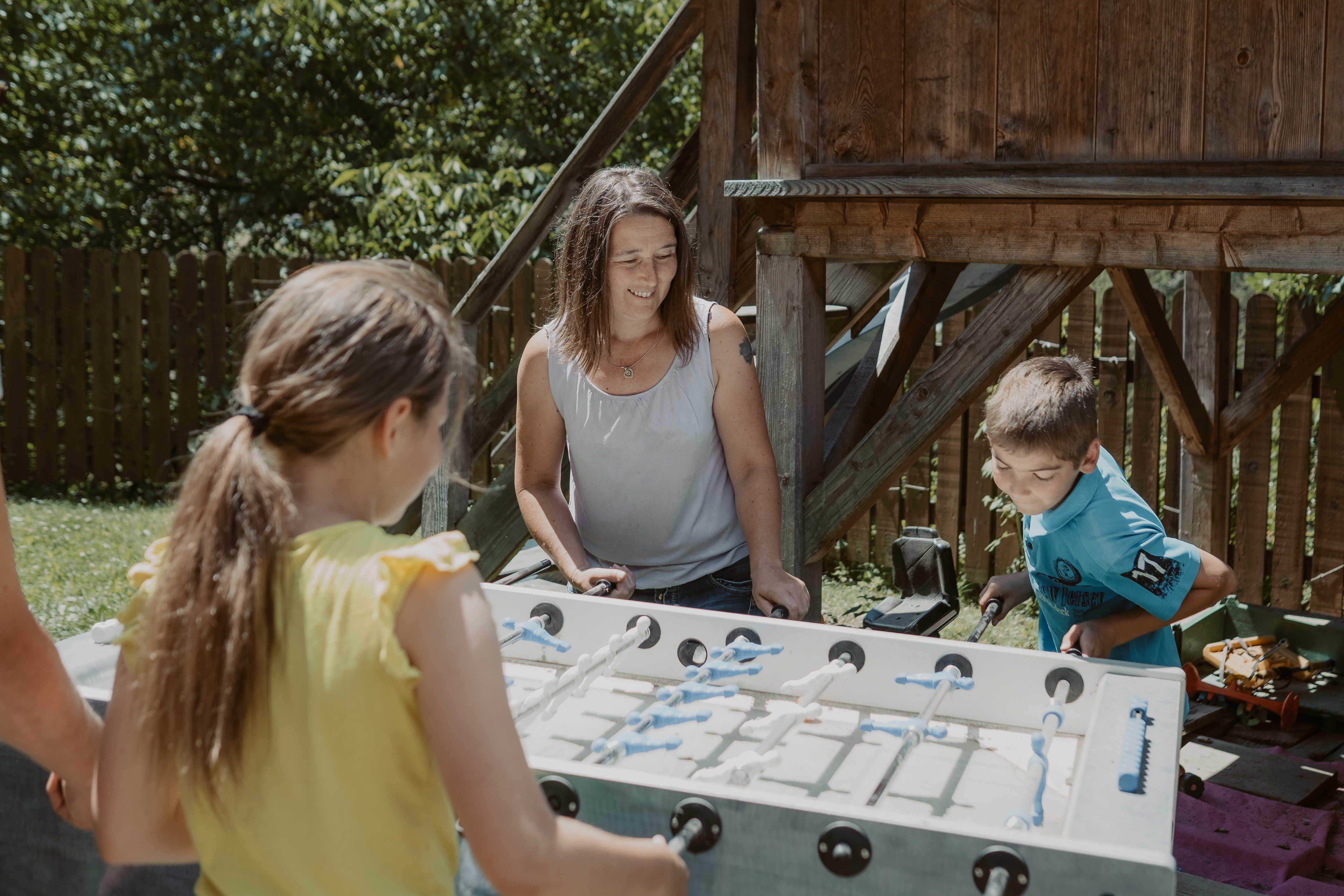 Ferien Bauernhof: Tischfußball- Tor, Tor, Tor - Gogerer Hof