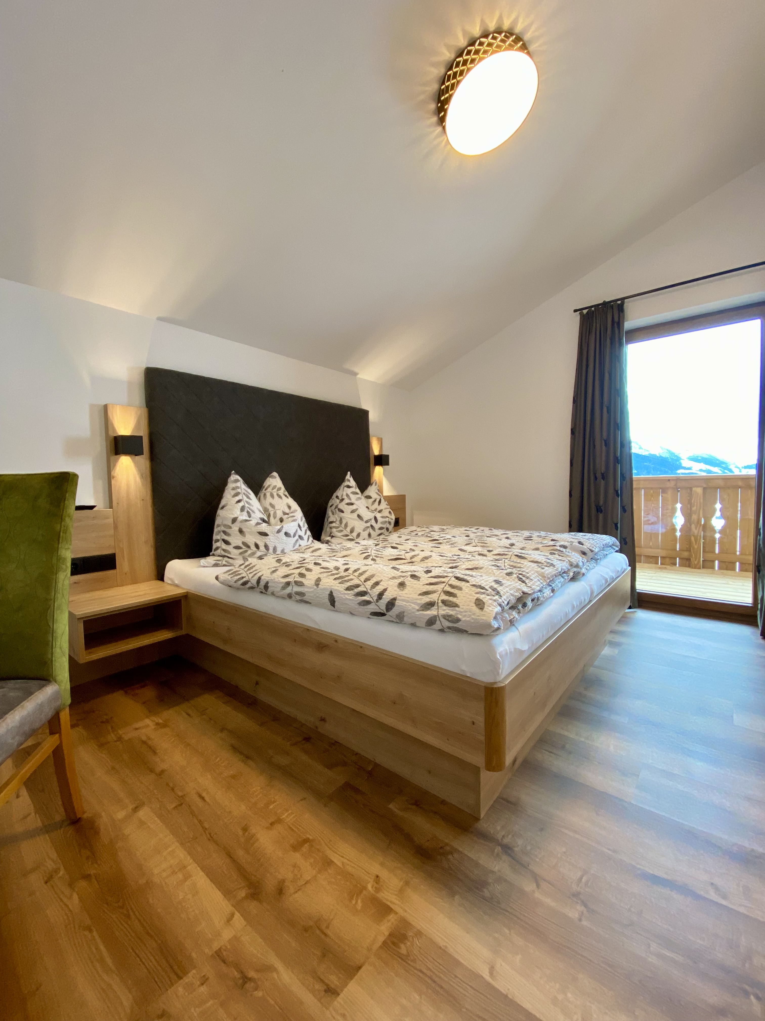 Ferien Bauernhof: Schlafzimmer - Appartement 3  - Finkhof Appartements