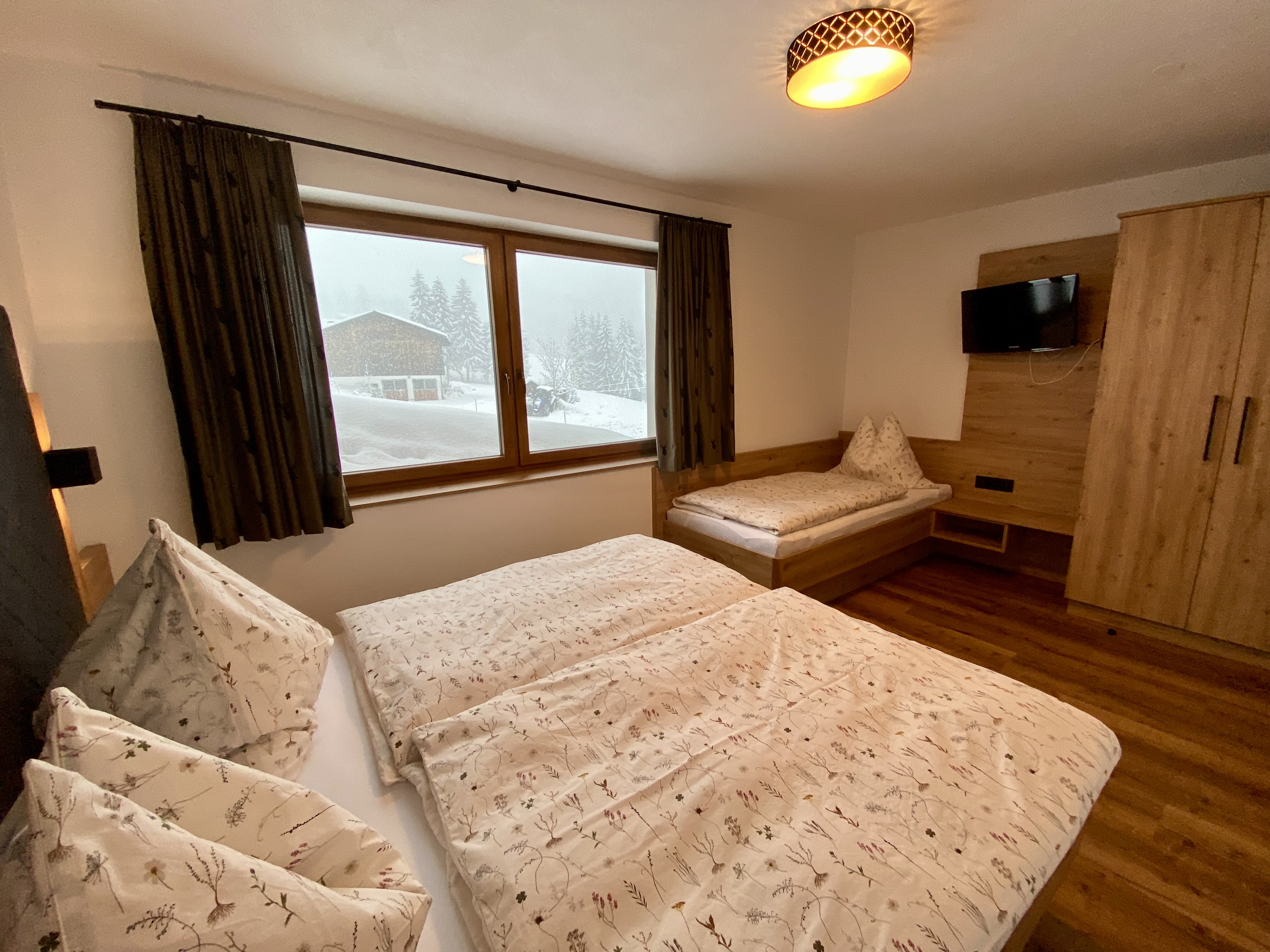 Ferien Bauernhof: Schlafzimmer - Appartement 1 - Finkhof Appartements