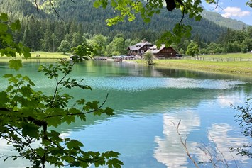 Ferien Bauernhof: Ausflugstipp Jägersee in Kleinarl - Finkhof Appartements