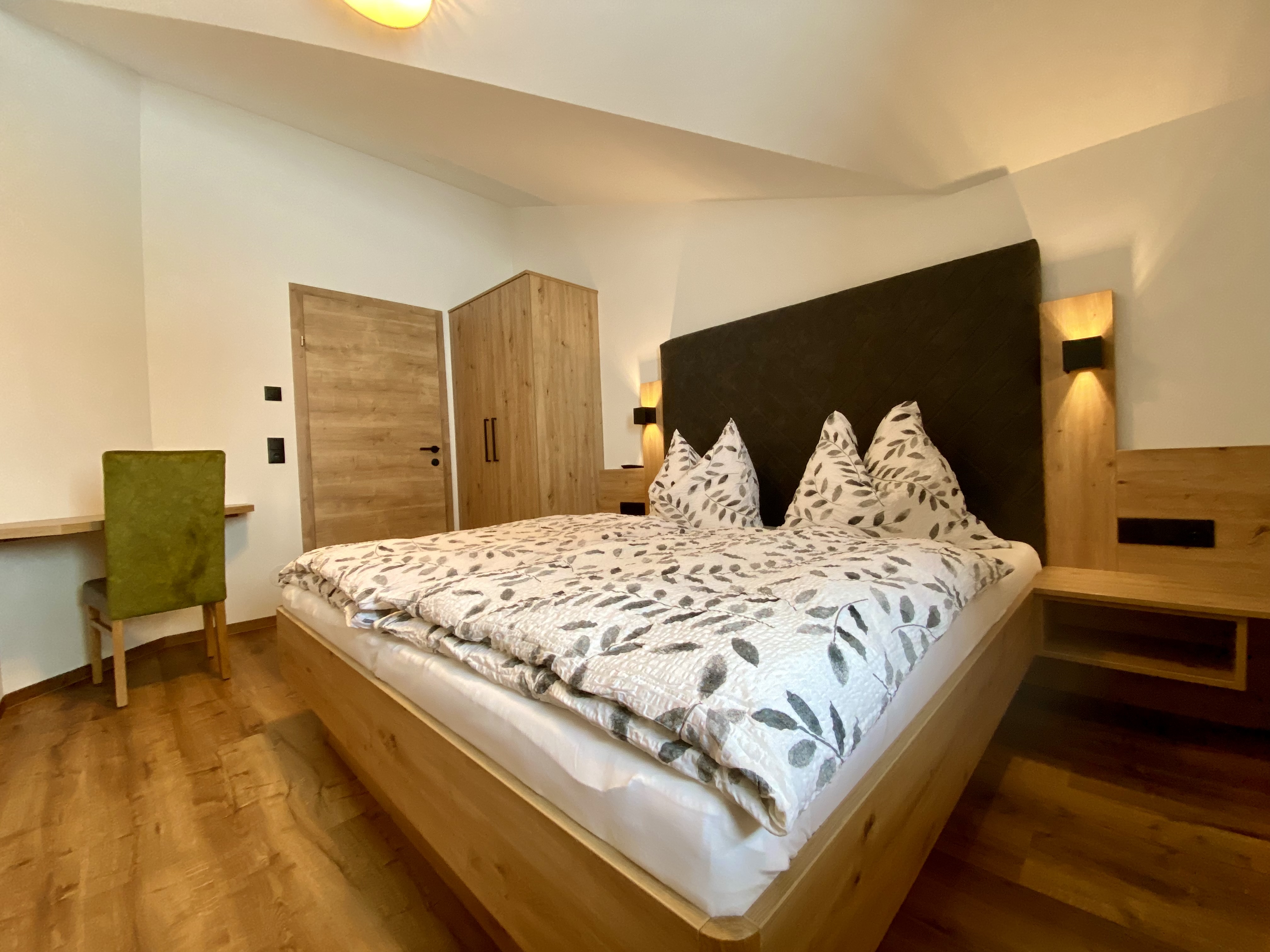 Ferien Bauernhof: Schlafzimmer - Appartement 3  - Finkhof Appartements