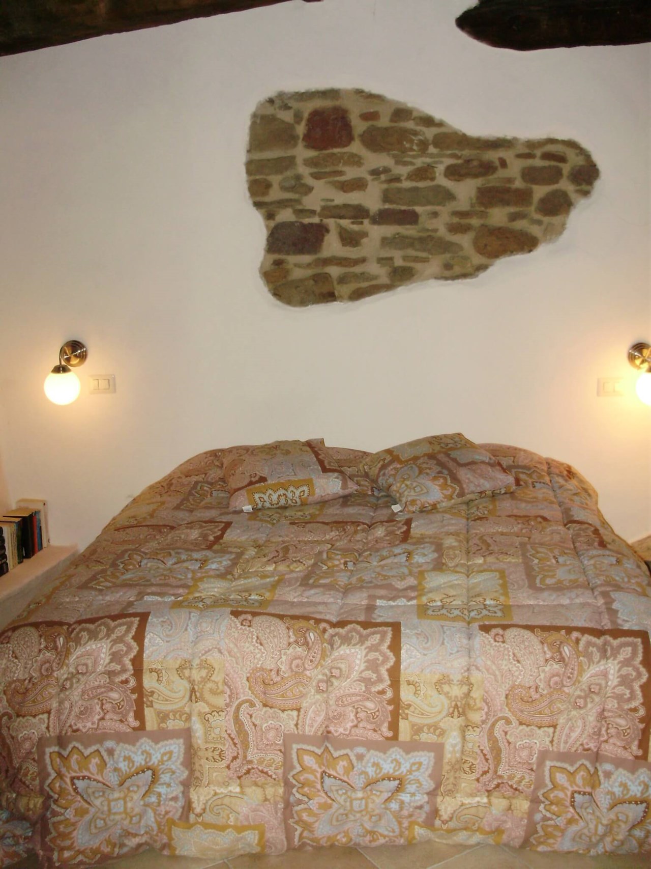 Agriturismo Casa Bivignano - Toskana Présentation des chambres La chambre d'angle pour 2 personnes (chambre double)