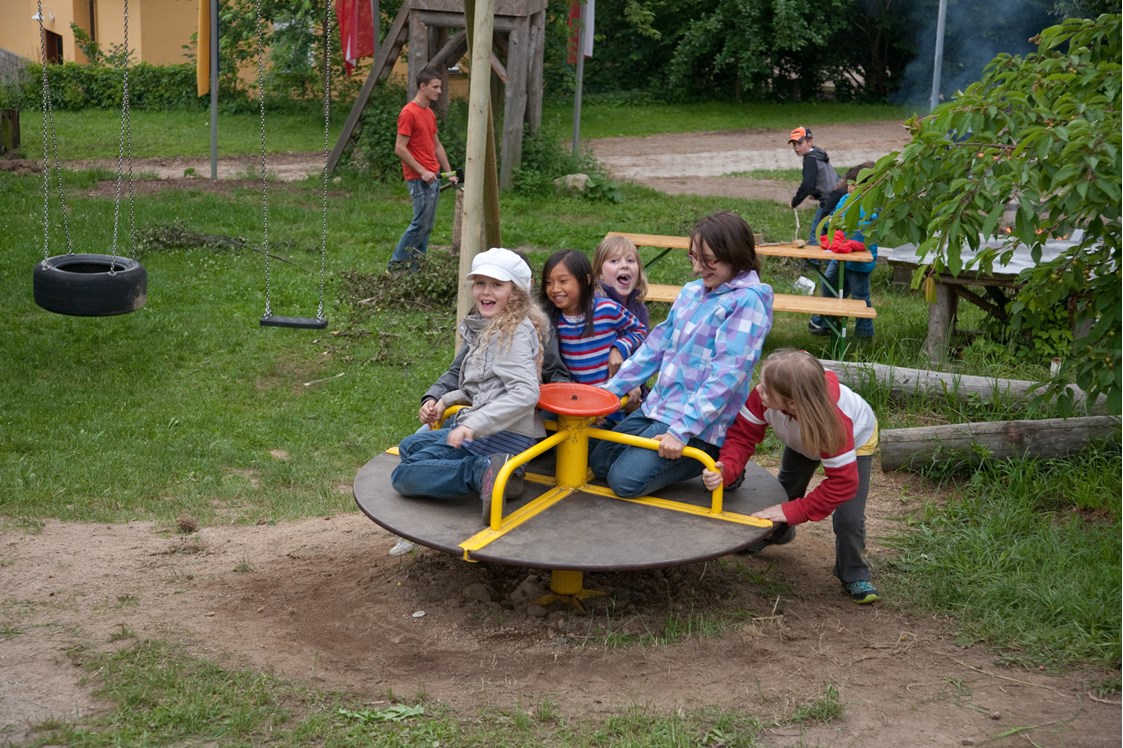 Ferien Bauernhof: Spielplatz - Familie Inghofer Franz