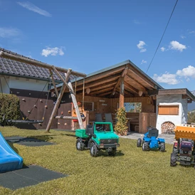 Ferien Bauernhof: Spielplatz - Kinderbauernhof Albeineler Pitztal Tirol