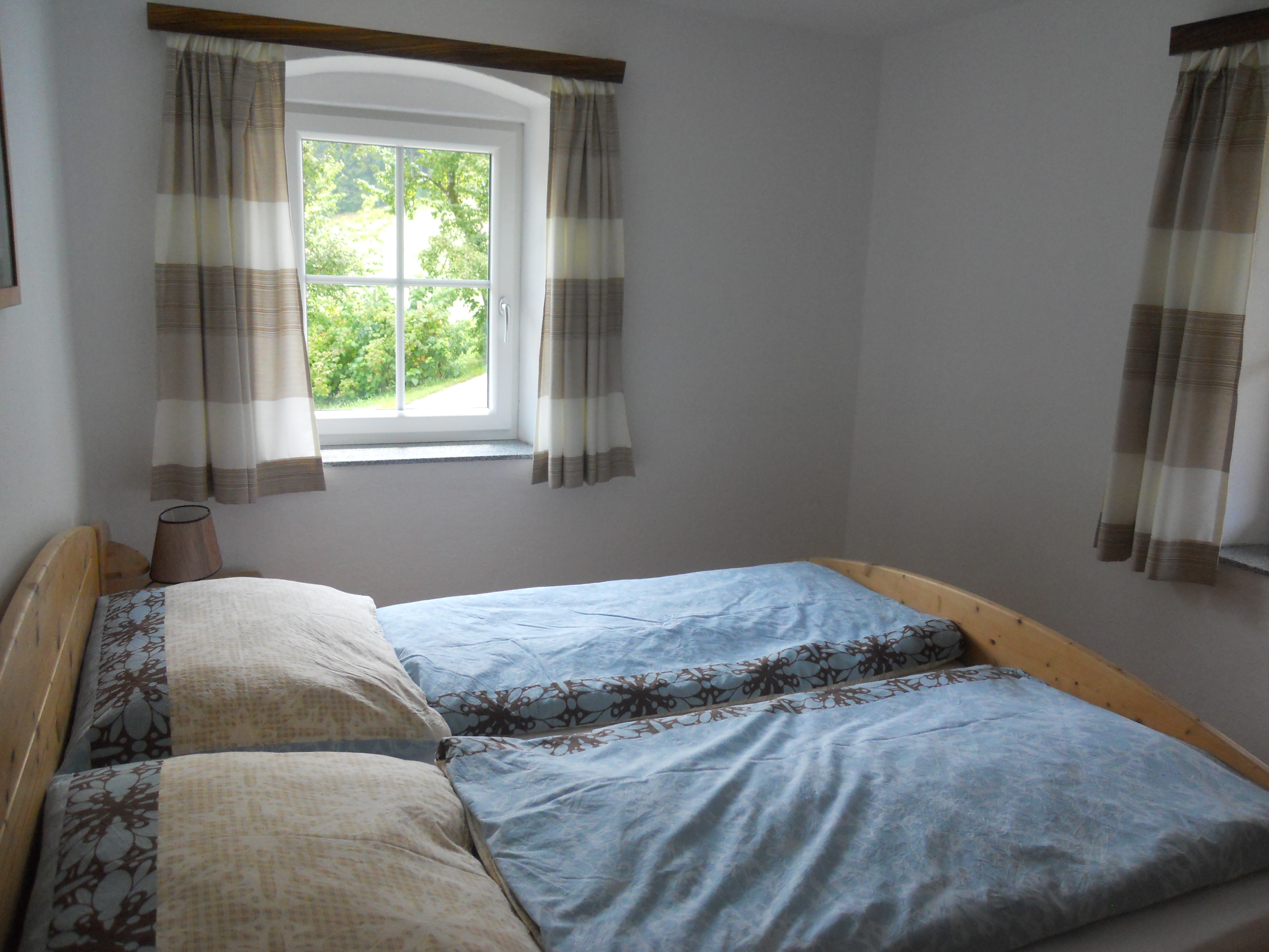 Ferien Bauernhof: Schlafzimmer Ferienhaus am Hof - Hochgattern