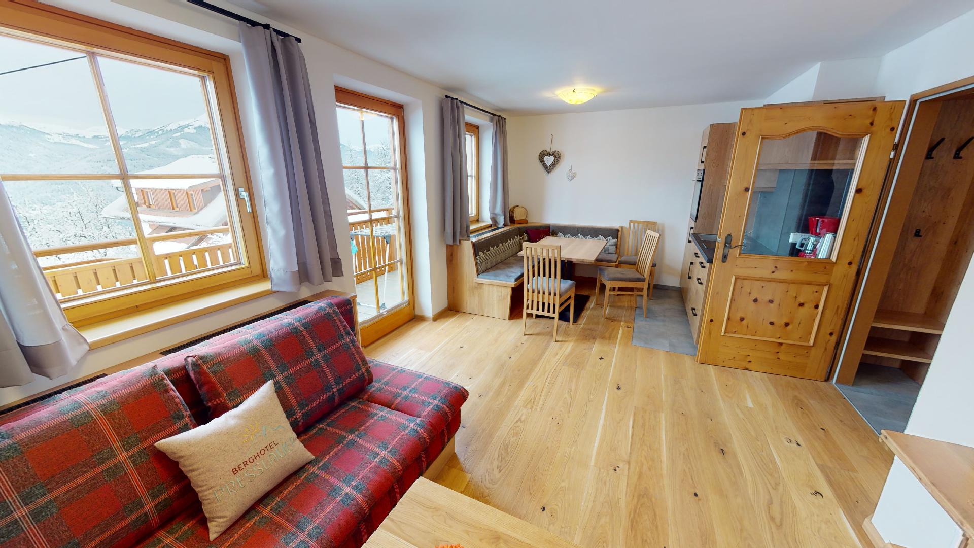 Berghotel Presslauer Presentation of the rooms Holiday Apartment I