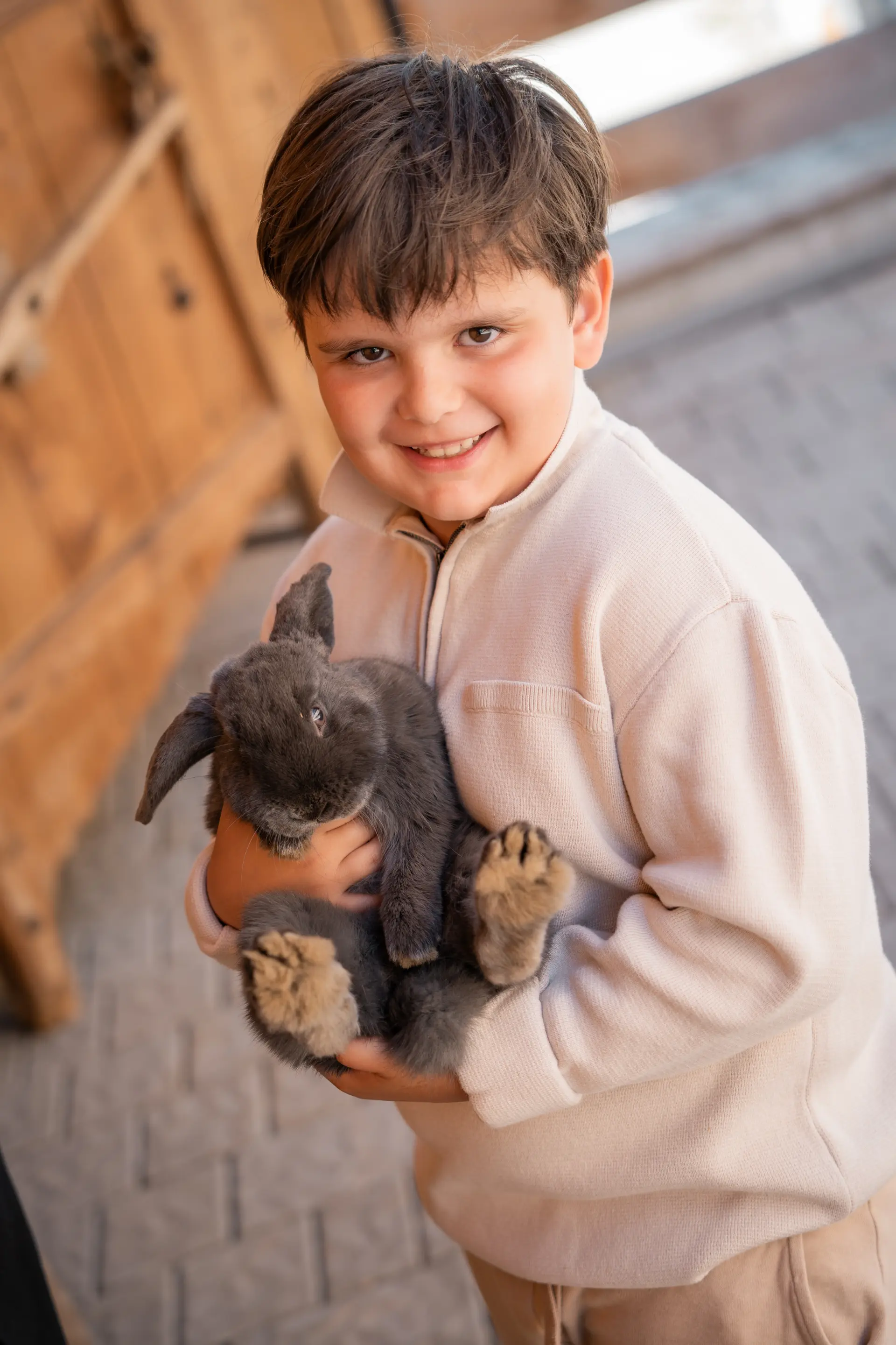 Ferien Bauernhof: Bauernhof mit Tieren für Kinder - Lahnerhof Chalets - Bauernhof
