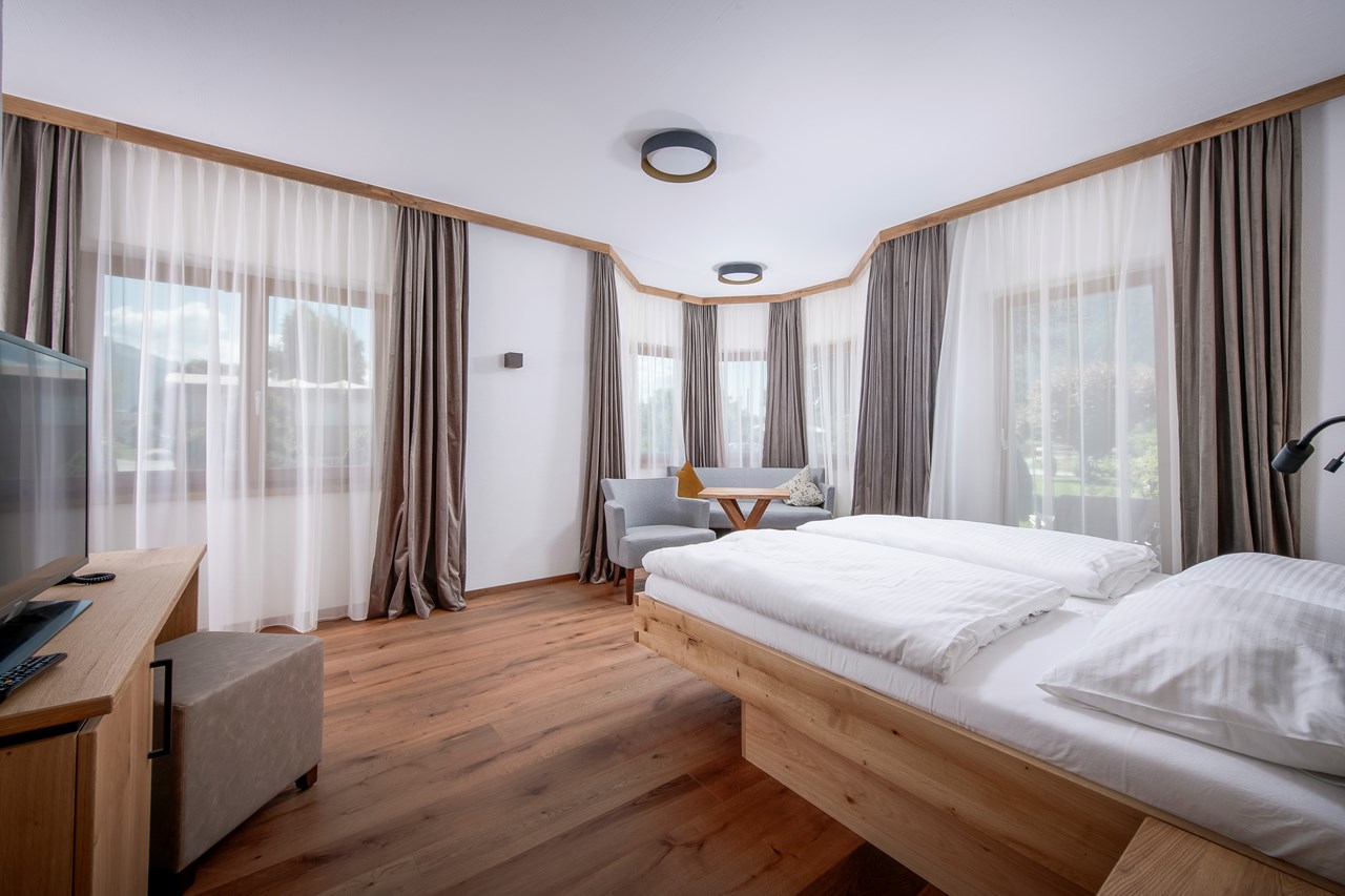 Familotel Landgut Furtherwirt Presentazione delle stanze Suite giardino con 2 camere